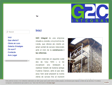Tablet Screenshot of g2cintegral.com